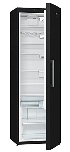Gorenje R6192FBK Kühlschrank mit IonAir, CrispZone und FreshZone, Schwarz, Energieeffizienzklasse E