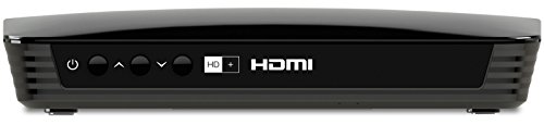 TechniSat EUROTECH 2 HD+ HD Sat-Receiver (mit integriertem HD+ Entschlüsselungssystem, inkl. HD+ Smartcard) schwarz