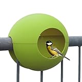 rephorm® ballcony birdball Vogel-Futterhaus für Kleinsingvögel/Ganzjahresnutzung/balkonhängend/Ø 30cm - (bv.16.l)