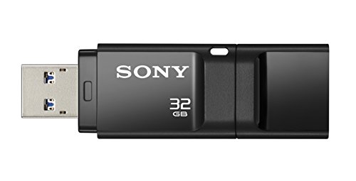 Sony USM32GXB Micro Vault X 32GB Speicherstick USB 3.1 schwarz, (110 mb/s Übertragungsgeschwindigkeit )