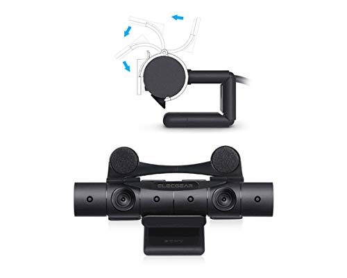 Lens Cap für PlayStation Kamera - ElecGear PS VR Schutz Abdeckung Hülle Privatsphäre zum Aufklappen, Objektiv Deckel Objektivkappe, Privatsphäre mit Staub Beweis Cover for PS4 Camera