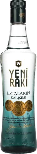 Yeni Raki USTALARIN KARISIMI – MASTER BLEND: DIE AROMEN DER Yeni Raki RAKI FAMILIE VEREINT – 1x0,7l Raki mit 45,5% vol. - Hergestellt in der Türkei