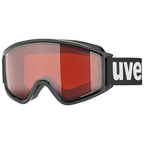 uvex Unisex – Erwachsene, g.gl 3000 LGL Skibrille, black/lasergold lite-rose, one size
