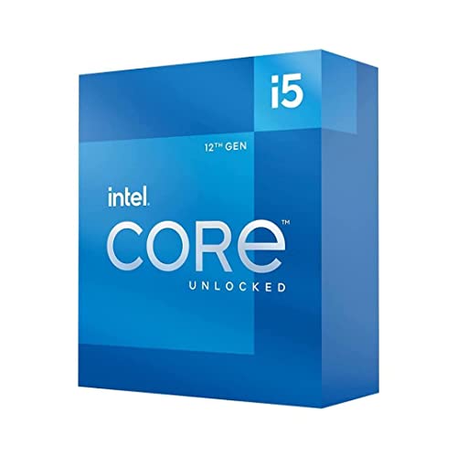 Intel Core i5-12400 12. Generation Desktop Prozessor (Basistakt: 2.5GHz, 6 Kerne, LGA1700, RAM DDR4 und DDR5 bis zu 128GB) BX8071512400