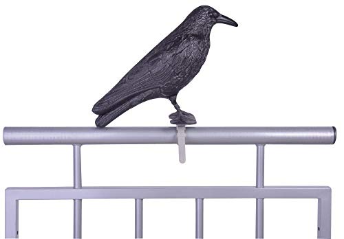 Esschert Design Vogelschreck Krähe, schwarz, 12.9 x 36.2 x 22.2, FY18