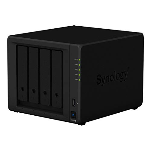 Synology DS920+ 16TB 4 Bay Desktop NAS System, installiert mit 4 x 4TB Seagate IronWolf Festplatten