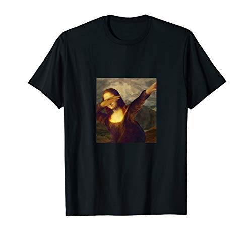 Gemälde Meme - Dabbing Mona Lisa T-Shirt