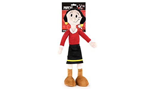 Popeye - Plüschtiere der Hauptfiguren - Super Soft Qualität (32cm, Olivia Blister)