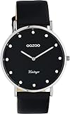 OOZOO Vintage Damen Uhr - Armbanduhr Damen mit 20mm Lederarmband - Analog Damenuhr in rund C20247
