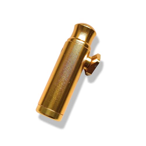 M&M Smartek Dosierer Portionierer Spender Schnupf Dispenser Alu sniff Snuff Bottle Sniffer V8.0 (Gold)