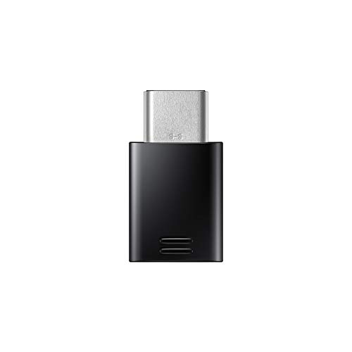 Samsung GH98-41290A USB-Adapter Typ C auf Micro-USB, Typ C Mobilgeräte (Keine Einzelhandelsverpackung) Schwarz