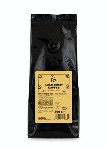 KoRo - Bio Cold Brew Kaffee 500 g - Gemahlener Kaffee - einfach zuzubereiten