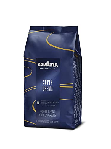 Lavazza Kaffee Espresso - Super Crema, 1000g Bohnen