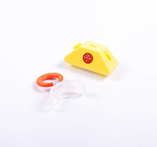 Mundvorhofplatte mit Käppchen, klein, transparent/elastisch