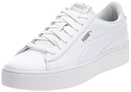 PUMA Damen Vikky Stacked L Sneakers, Weiß (White White), 39 EU