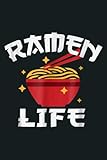 Ramen Noodle Anime Ramen Life Tshirt: Notebook Planner - 6x9 inch Daily Planner Journal, To Do List Notebook, Daily Organizer, 114 Pages