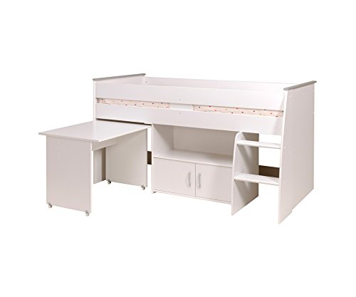 Parisot 2270 Comb Set Möbel Kinderzimmer – Reverse Comb Weiß Megeve Holz