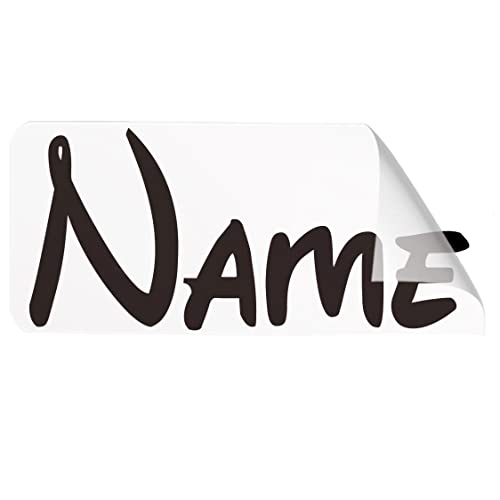 Wraplab Wandtattoo Name, Schriftzug Aufkleber Wunschtext | Namensaufkleber Kinder - Buchstaben aufkleber | aufkleber selbst gestalten - kindergarten
