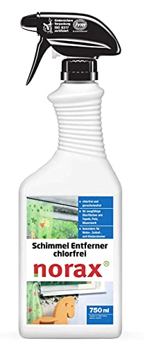 norax Schimmel Entferner Chlorfrei 750 ml - *Schimmelspray ideal für Tapeten im Wohn- und Schlafbereich*