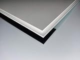 Platte aus PVC Hartschaum, 1000 x 500 x 10 mm weiß Zuschnitt alt-intech® Reststücke