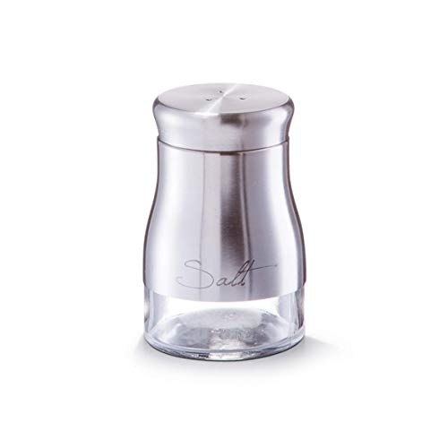 Zeller Salzstreuer Salt, Edelstahl, Glas, Universel, one size