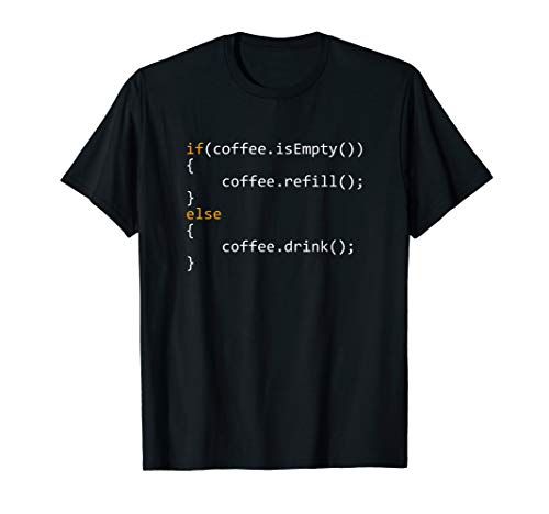 Programmierer Kaffee Coding Programmer Coffee T-Shirt