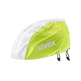 uvex rain cap bike Fahrradmütze - wind- & wasserabweisend - flexible Passform - lime-white - L/XL