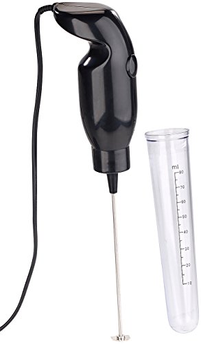 Rosenstein & Söhne Miniquirl: Elektrischer Quirl-Mini-Handmixer mit Mixbecher-Aufsatz, 15 Watt (Elektrischer Rührbesen)