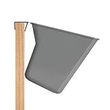 Metaltex 2 Stück Auffangschale für Küchenabfälle, Grau, 35x16x13 cm