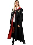 Funidelia | Harry Potter Gryffindor Umhang 100% OFFIZIELLE für Herren und Damen Größe L ▶ Hogwarts, Zauberer, Film und Serien - Farben: Schwarz, Zubehör für Kostüm - Lustige Kostüme für Deine Partys