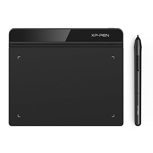 XP-PEN G640 Grafiktablett 6 x 4 Zoll Stift Tablet zum Zeichnen mit 20 Ersatzspitzen OSU Spiel Pen Tablet