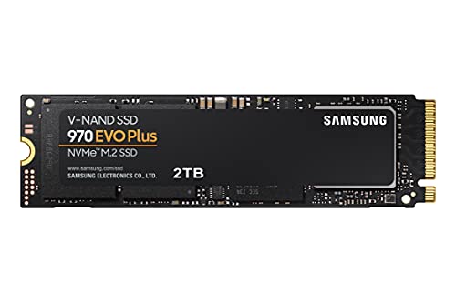 Samsung 970 EVO Plus SSD 2TB - M.2 NVMe Interne Solid State Drive mit V-NAND Technologie (MZ-V7S2T0BW)