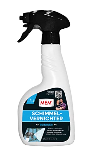 MEM Schimmel-Vernichter, Mit Sofort-Effekt, Für waschbare Oberflächen, Wirkt bleichend, desinfizierend und vorbeugend, 500 ml