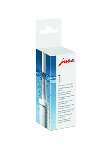 JURA 67878 Claris Verlängerung zur Filterpatrone, Kunststoff, Weiß, 1 Stück (1er Pack)