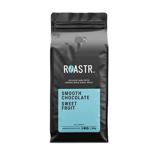 Roastrcoffee 500g | 100% Brasilianische Arabica Bohnen | Smooth Chocolate, Sweet Fruit | Sehr wenig Säure | Exklusive Herkunft