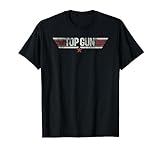 Top Gun Klassisches Logo T-Shirt