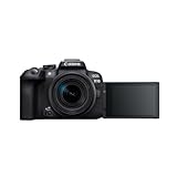 Canon EOS R10 Kamera spiegellose Camera + RF-S 18-150mm F4.5-6.3 is STM Objektiv (Hybridkamera, DSLR Upgrade, 15 B/s, 4K Videos, Dual Pixel CMOS AF II Fokussystem, WLAN) schwarz
