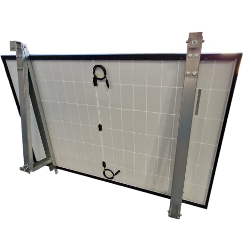 SET Halterung für Solarpanel Aufständerung Befestigungssystem für Balkonkraftwerk PV Montage Balkongeländer Photovoltaik Balkon Modul TÜV