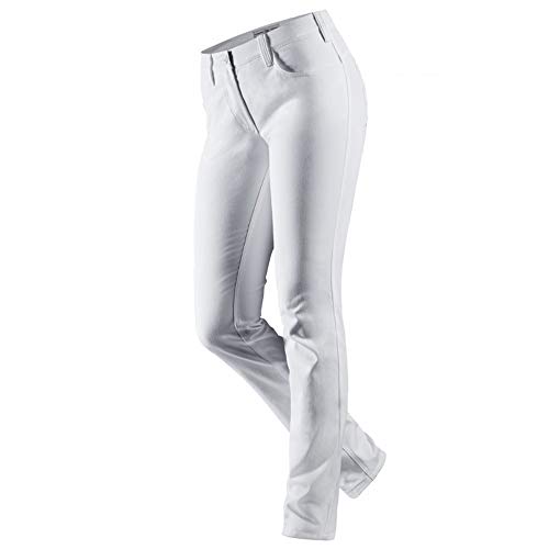 BP 1755-311-0021-32/32 Damen Slim-Fit Jeans - 65% Baumwolle, 30% Polyester, 5% Elastan - Komfort Stretch - Farbe Weiß - Größe 32/32