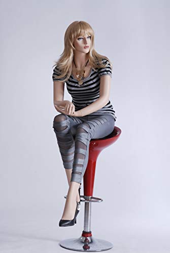 Eurohandisplay FS-18 weiblich sitzend Schaufensterfigure Schaufensterpuppe Mannequin
