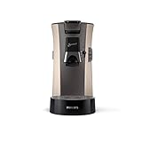 Philips Domestic Appliances CSA240/31 Kaffeepadmaschine Senseo Select Eco, Intensity Plus, Cream Plus, Memo-Funktion Nougat