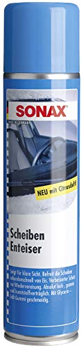 SONAX ScheibenEnteiser (400 ml) sekundenschnelles enteisen von Scheiben ohne kratzen und eine rundum klare Sicht im Winter | Art-Nr. 03313000
