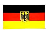 Flaggenfritze® Balkonflagge Deutschland Dienstflagge