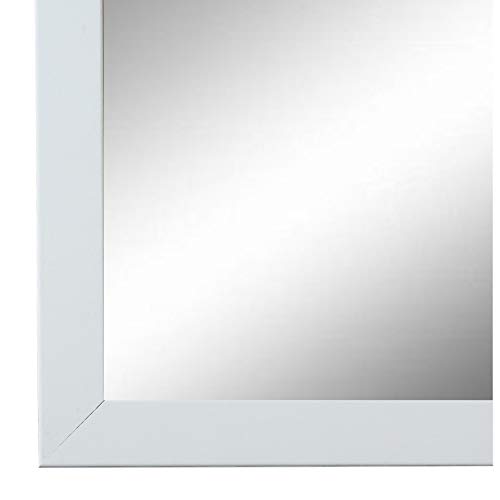 Online Galerie Bingold Spiegel Wandspiegel Weiß 40 x 80 cm - Modern, Vintage - Alle Größen - Massiv - Holz - AM - Neapel 2,0