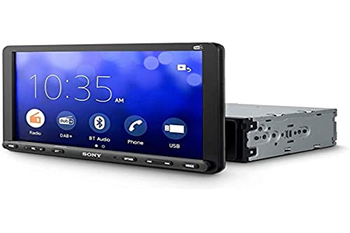 Sony XAV-AX8050D 9 Zoll großes Display DAB AV Receiver mit Apple CarPlay, Android Auto & Weblink 2.0 Kompatibilität, schwarz