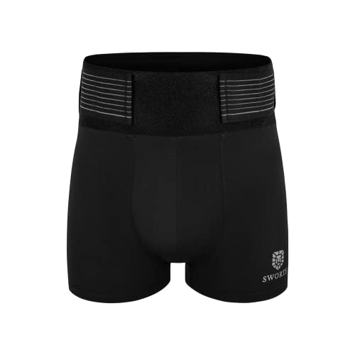 SWORTS Herren Underwear für Rückenentlastung (LWS) ProSkin Rückenbandage-Technologie (Integrierte Rückenstütze)