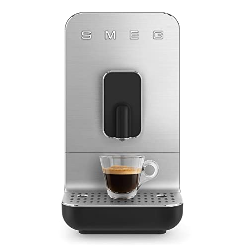 Smeg BCC01BLMEU Kompakte Kaffeevollautomat Schwarz