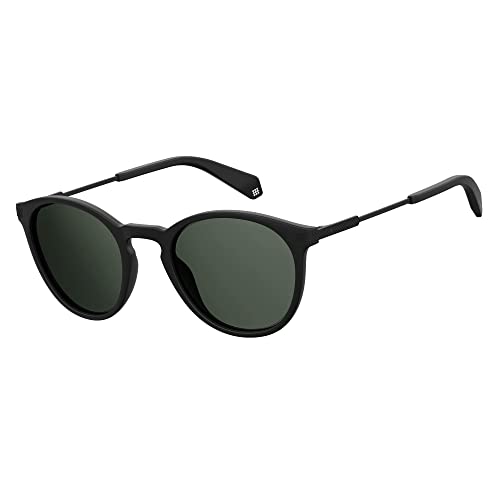 Polaroid Unisex PLD 2062/S Sonnenbrille, Schwarz (MTT Black), 50
