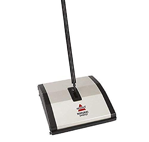 Bissell 92N0N Natural Sweep Kehrer, für Hartböden und Teppiche, kabellos, benötigt keinen Strom