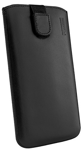 mumbi Echt Ledertasche kompatibel mit Samsung Galaxy S3 / S3 Neo Hülle Leder Tasche Case Wallet, schwarz